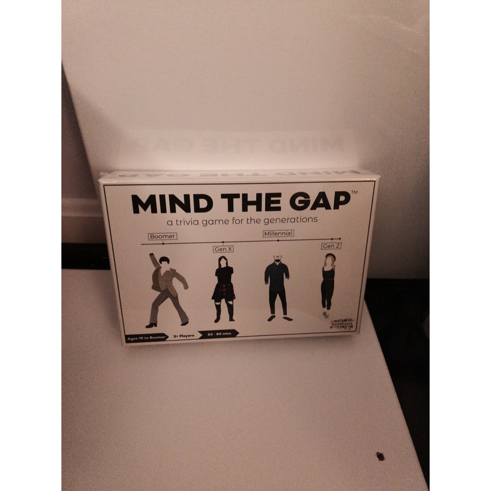 Mind The Gap - A Trivia Game For The Generations Brand New Sealed,